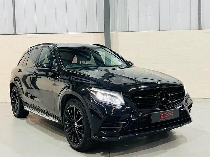 Used Mercedes GLC220 AMG line 170 HP (125 kW) 2017 Black SUV