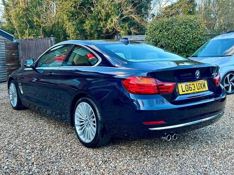 Used BMW 428 Luxury Line 245 HP (180 kW) 2014 Blue Coupe