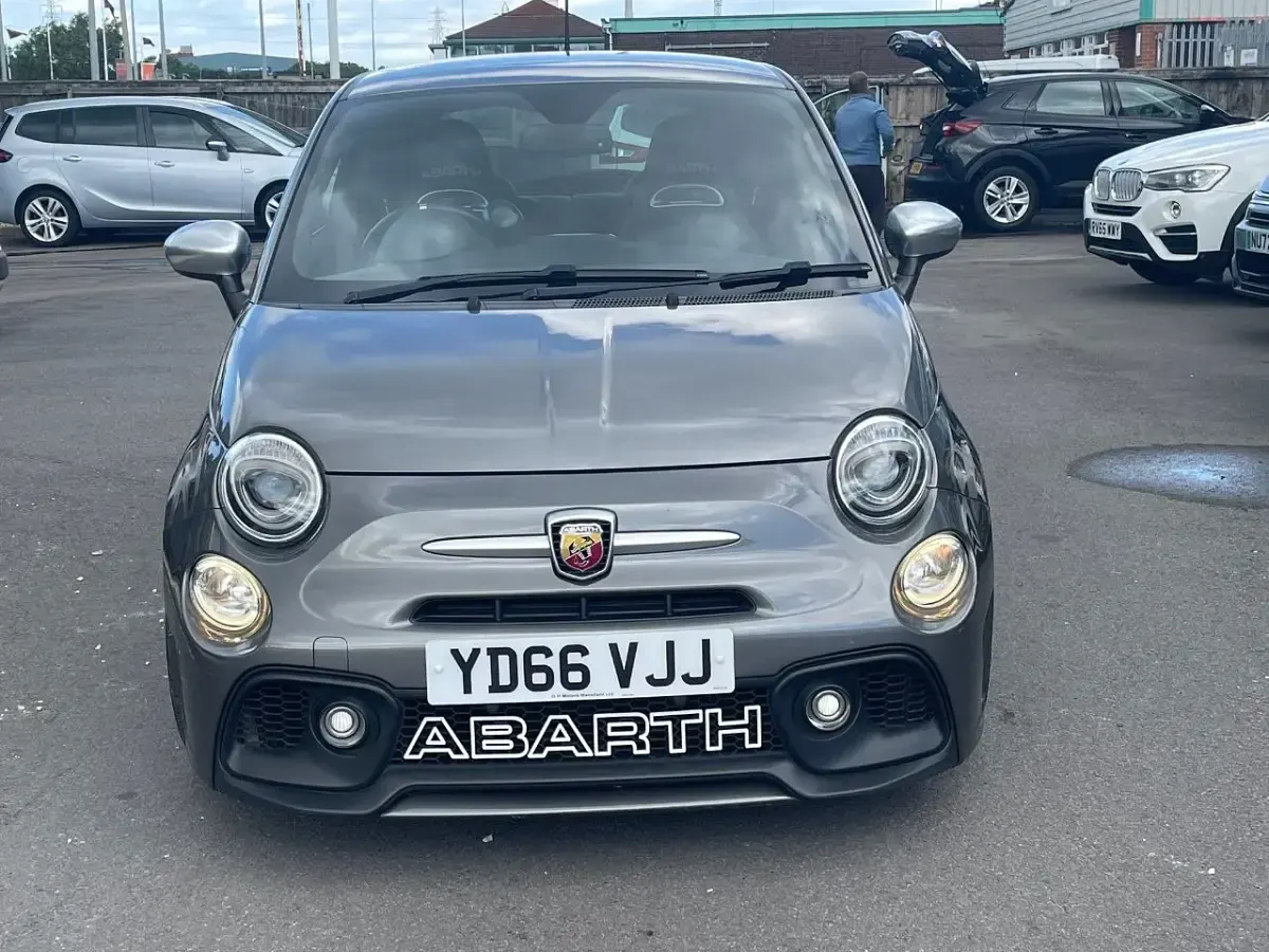 Used Abarth 595 Turismo 165 HP (121 kW) 2016 Grey Hatchback