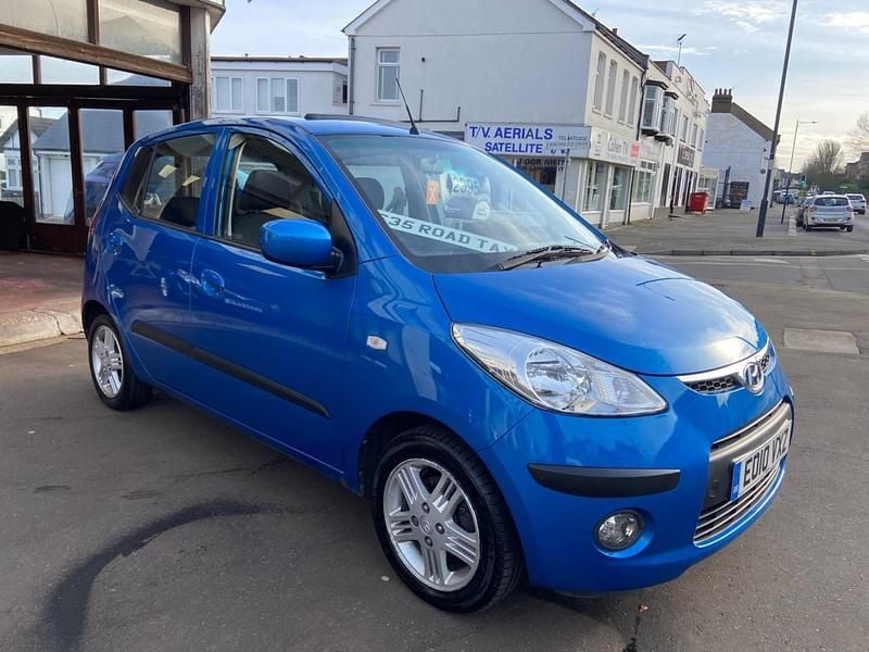 Used Hyundai i10 Style 2010 Blue Hatchback