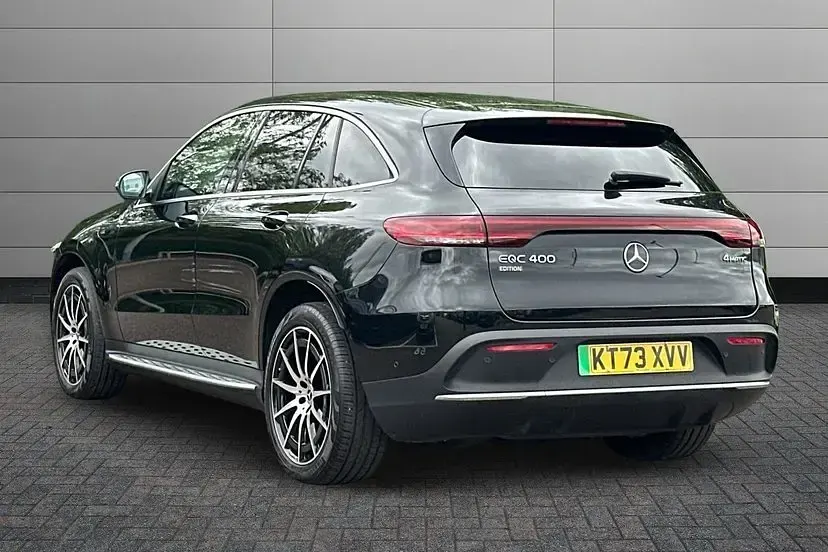 Used Mercedes EQC400 AMG line 300 kW (408 HP) 2023 Obsidian black SUV