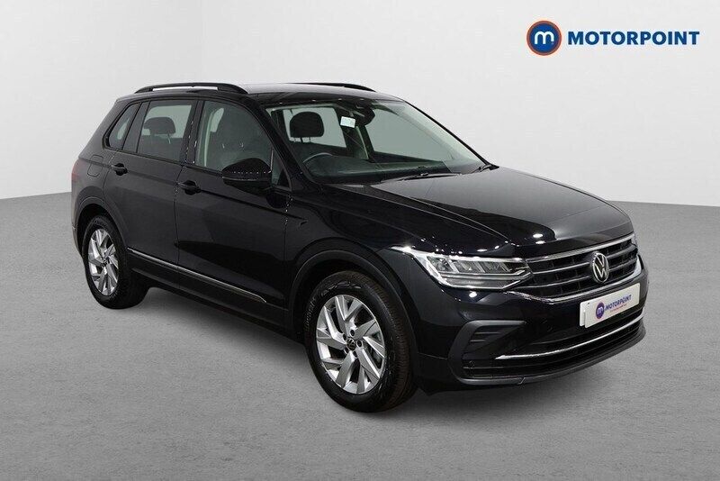 Black Used 2021 VW Tiguan Life SUV | £20,299 (Super price) - Image 1/4