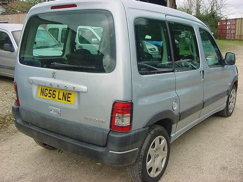 Used Peugeot Partner 88 HP (64 kW) 2006 Silver MPV