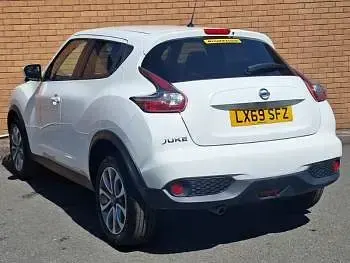 Used Nissan Juke Tekna 112 HP (82 kW) 2019 White SUV