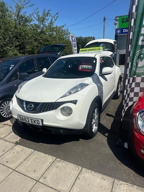 White Used 2012 Nissan Juke Acenta SUV | £3,295 (A bit pricey) - Image 1/4
