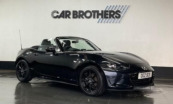 Used Mazda MX5 132 HP (97 kW) 2019 Black Cabriolet