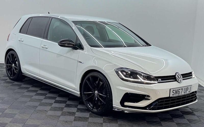 Used VW Golf VII R 310 HP (228 kW) 2018 White Hatchback