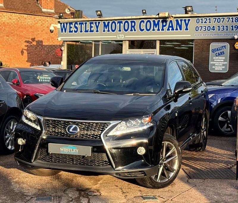 Used Lexus RX450h Sport Line 298 HP (219 kW) 2014 Black SUV