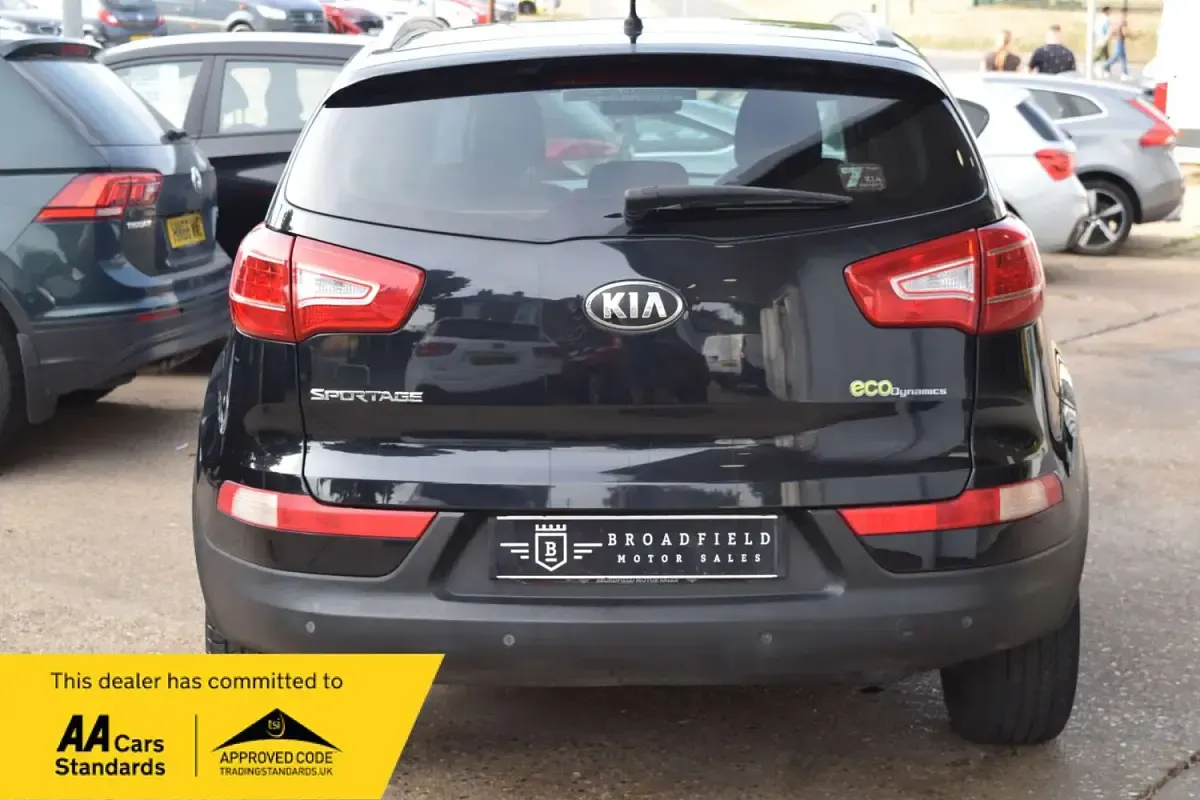 Used Kia Sportage 115 HP (84 kW) 2013 Black SUV