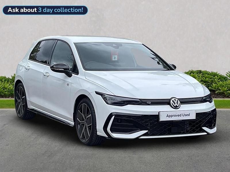 White Used 2025 VW Golf VIII Black Edition Hatchback | £30,310 - Image 1/4