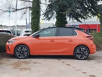 Used Vauxhall Corsa-e Elite 100 kW (136 HP) 2023 Orange Hatchback