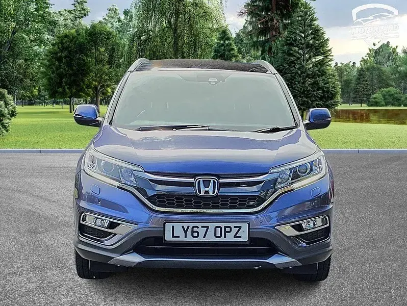 Używany Honda CR-V EX 155 KM (114 kW) 2017 Niebieski SUV