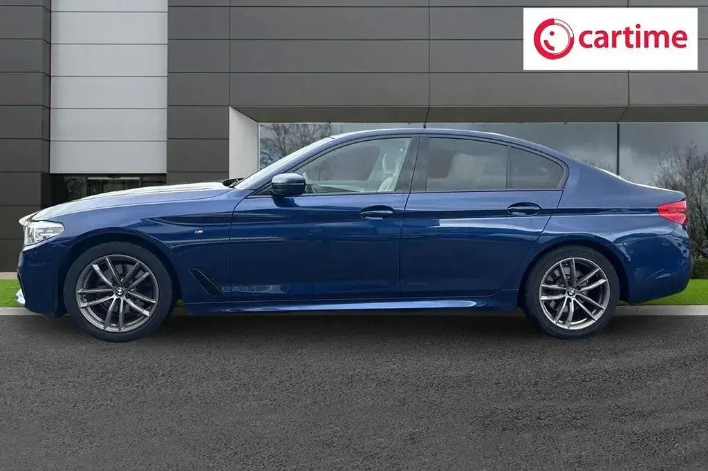 Used BMW 520 M Sport 184 HP (135 kW) 2020 Blue Sedan