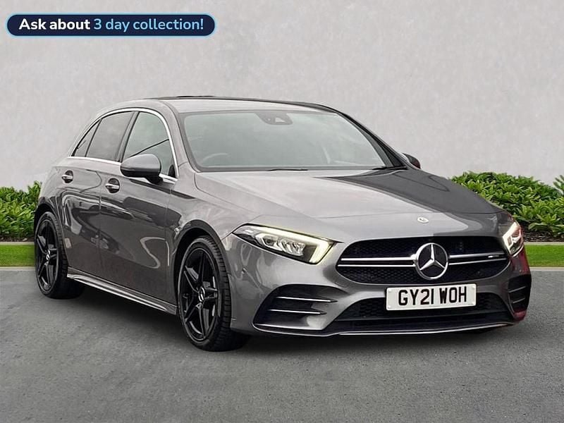 Grey Used 2021 Mercedes A35 AMG Executive Hatchback | £22,346 (Fair price) - Image 1/4
