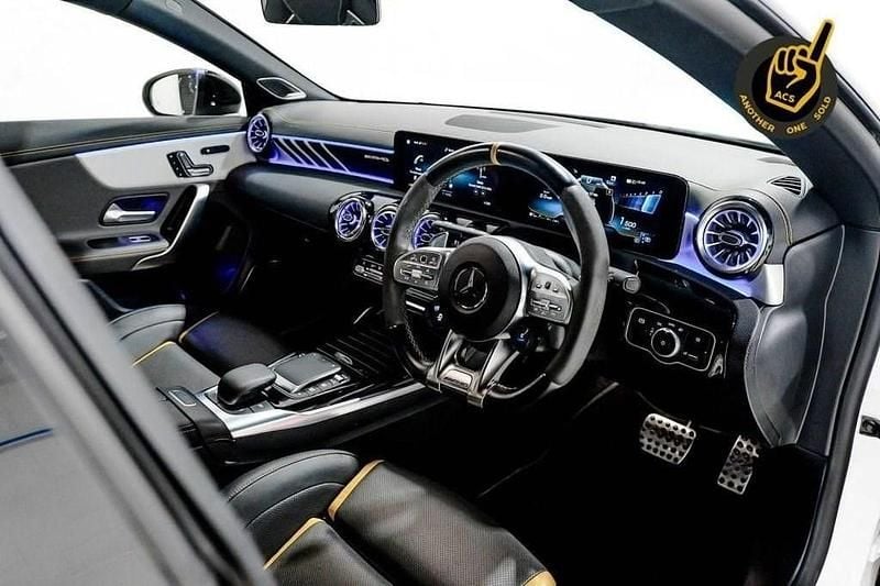 Used Mercedes CLA45 AMG AMG 421 HP (309 kW) 2023 White Coupe