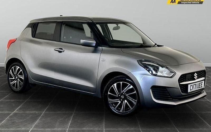 Silver Used 2021 Suzuki Swift SZ-L Hatchback | £9,995 (Good price) - Image 1/2