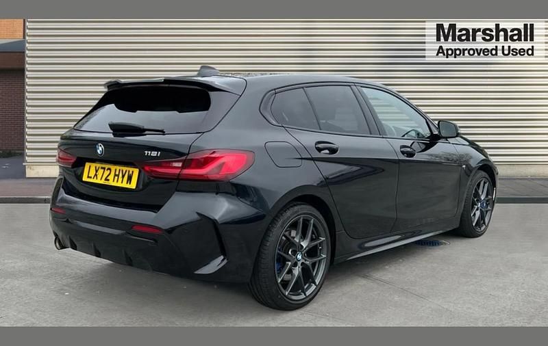 Used BMW 118 M Sport 134 HP (98 kW) 2022 Black Hatchback