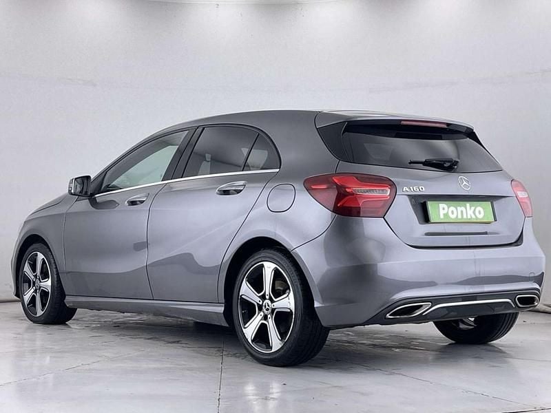 Used Mercedes A160 Sport Edition 102 HP (75 kW) 2018 Grey Hatchback