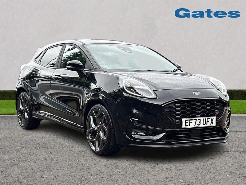 Black Used 2023 Ford Puma Gen-E ST Hatchback | £22,999 (Fair price) - Image 1/4
