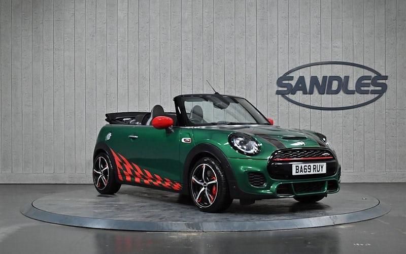 Used Mini John Cooper Works Cabriolet 231 HP (169 kW) 2018 Green Cabriolet