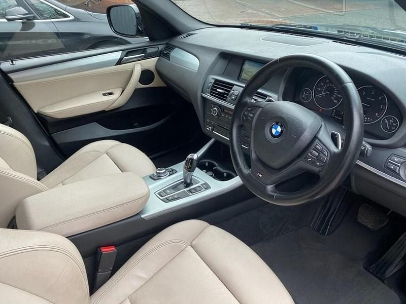 Used BMW X3 M Sport 184 HP (135 kW) 2013 Black SUV