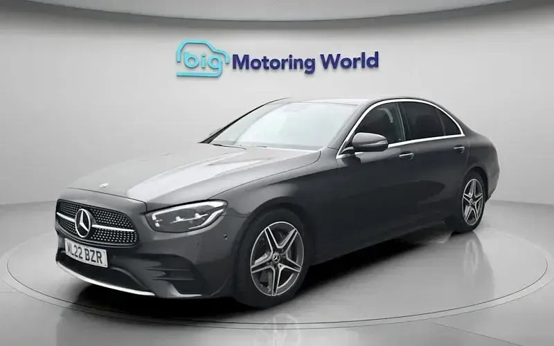 Used Mercedes E200 AMG line 200 HP (147 kW) 2022 Grey Sedan