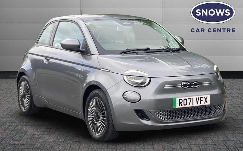 Grey Used 2021 Fiat 500e Icon Hatchback | £10,844 (Fair price) - Image 1/4