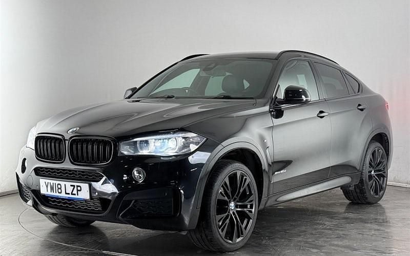 Used BMW X6 M Sport 313 HP (230 kW) 2018 Black SUV
