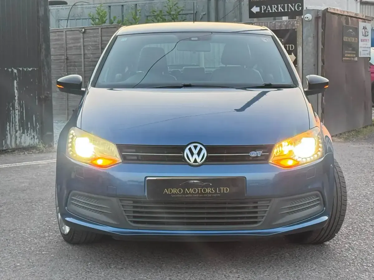 Used VW Polo BlueGT 150 HP (110 kW) 2014 Blue Hatchback