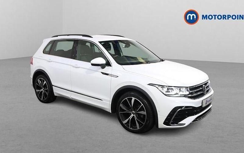 Used VW Tiguan R-line 150 HP (110 kW) 2023 White SUV