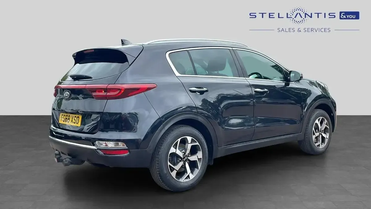 Used Kia Sportage 130 HP (95 kW) 2018 Black SUV