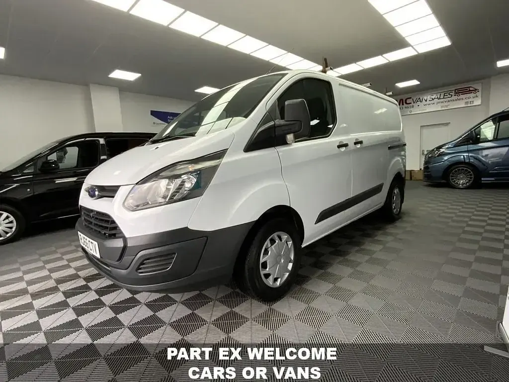 Usado Ford Transit Custom 104 HP (76 kW) 2016 Branco Van