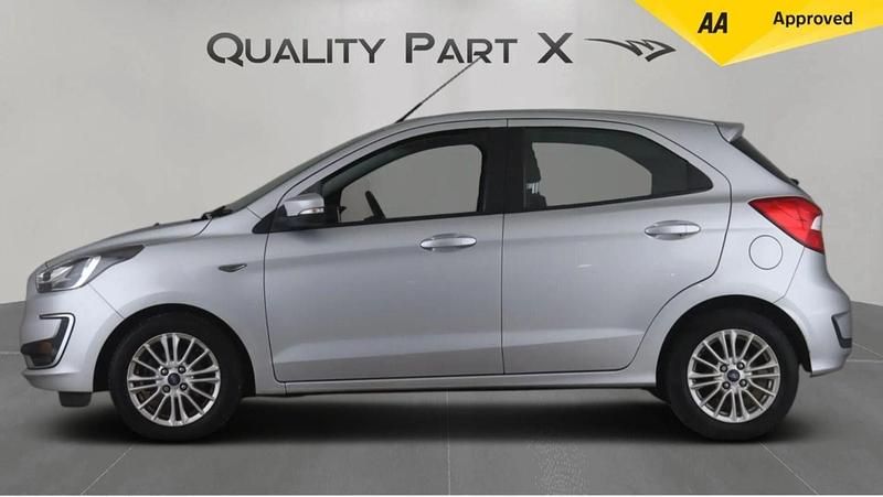 Used Ford Ka Plus Zetec 85 HP (62 kW) 2018 Silver Hatchback