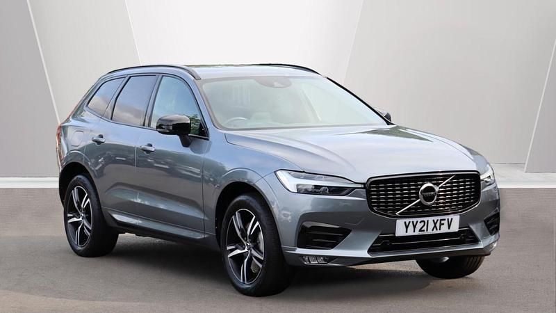 Grey Used 2021 Volvo XC60 R-Design SUV | £30,995 (Fair price) - Image 1/4