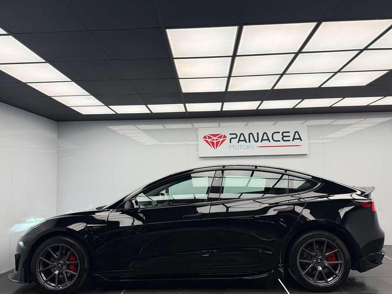 Used Tesla Model 3 Long Range AWD 366 kW (498 HP) 2021 Black Sedan