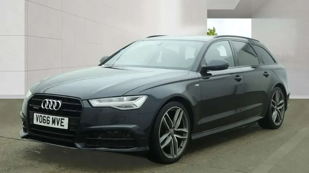 Used Audi A6 Black Edition 190 HP (139 kW) 2016 Blue Estate