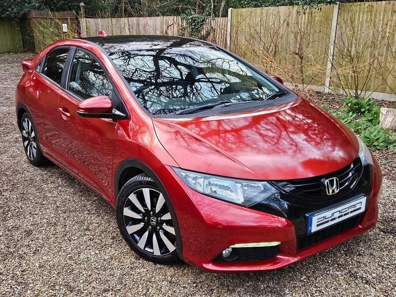 Used Honda Civic SR 142 HP (104 kW) 2014 Red Hatchback