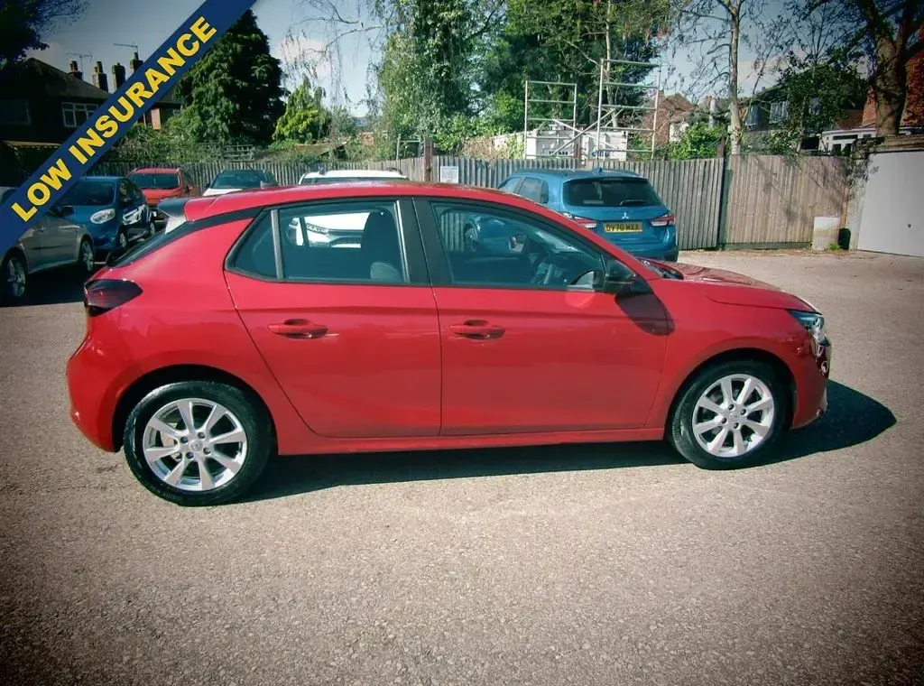 Used Vauxhall Corsa Design Edition 75 HP (55 kW) 2023 Red Hatchback