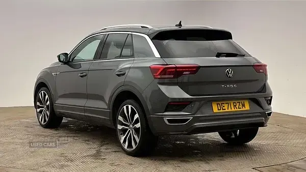 Used VW T-Roc R-line 150 HP (110 kW) 2021 Grey SUV