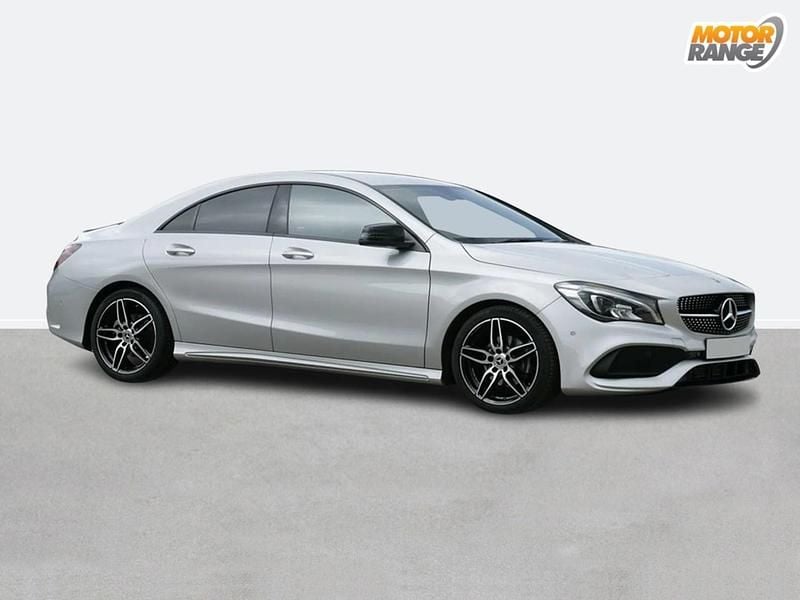 Black Used 2017 Mercedes CLA180 AMG line Sedan | £13,495 (Fair price) - Image 1/1