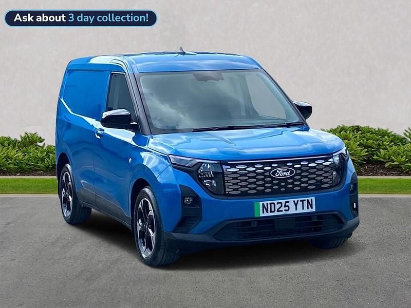 Blue Used 2025 Ford E-Transit Limited Van | £23,490 - Image 1/4