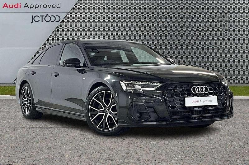 Grey Used 2023 Audi A8 Black Edition Sedan | £47,635 (Good price) - Image 1/4
