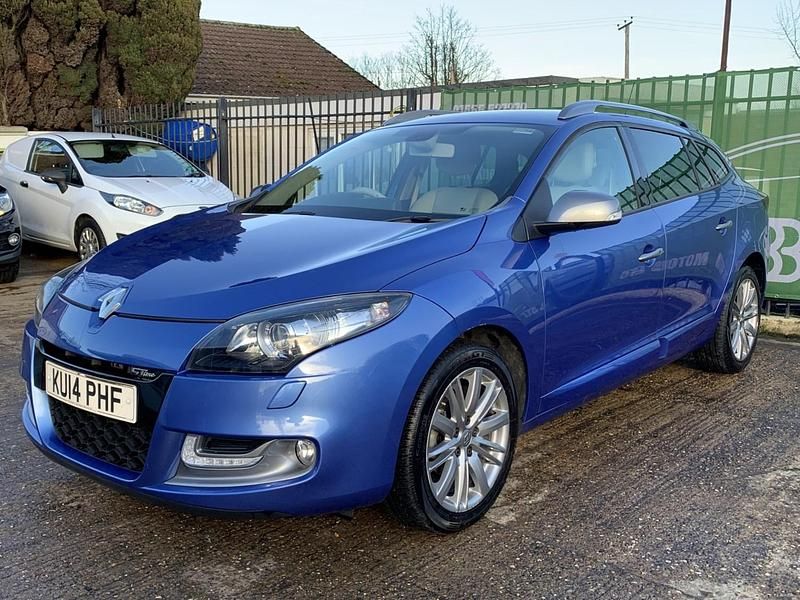 Used Renault Mégane GT Line GT-Line 110 HP (80 kW) 2014 Blue Estate