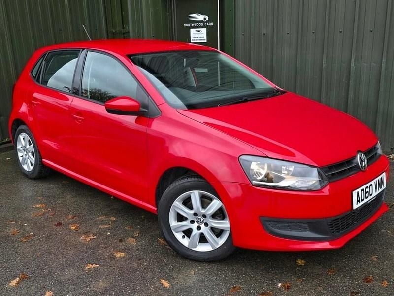 Red Used 2010 VW Polo SE Hatchback | £7,450 (Fair price) - Image 1/4