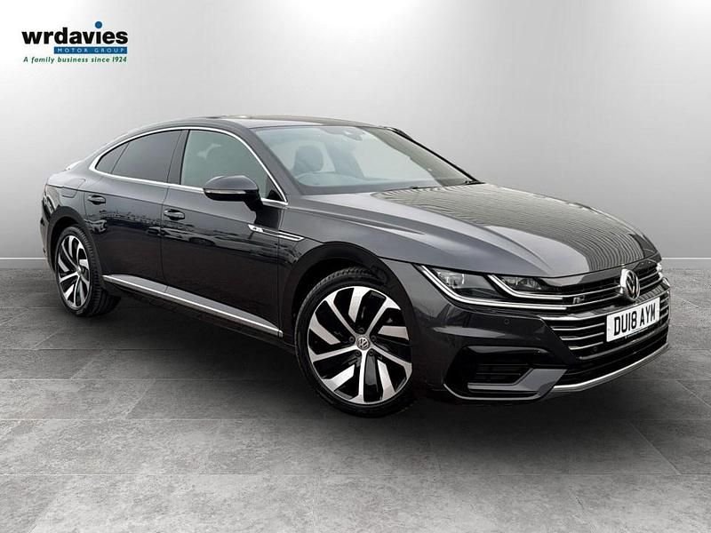 Used VW Arteon R-line 150 HP (110 kW) 2018 Grey metallic Hatchback