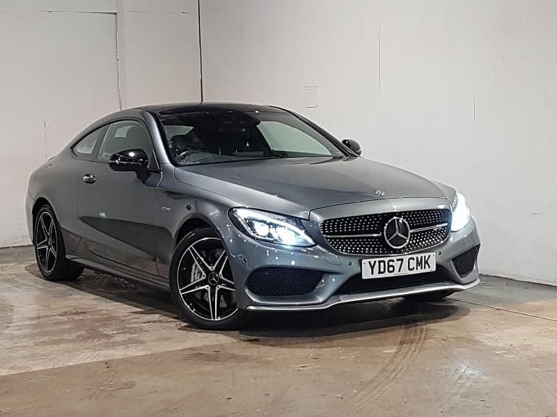Used Mercedes C43 AMG Premium Plus 367 HP (269 kW) 2017 Grey Coupe