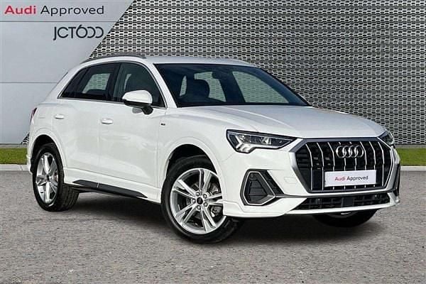White Used 2023 Audi Q3 S-Line SUV | £28,350 (Fair price) - Image 1/4