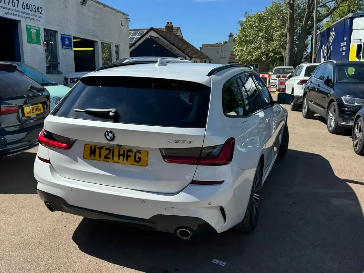 Used BMW 330e M Sport 2021 White Estate