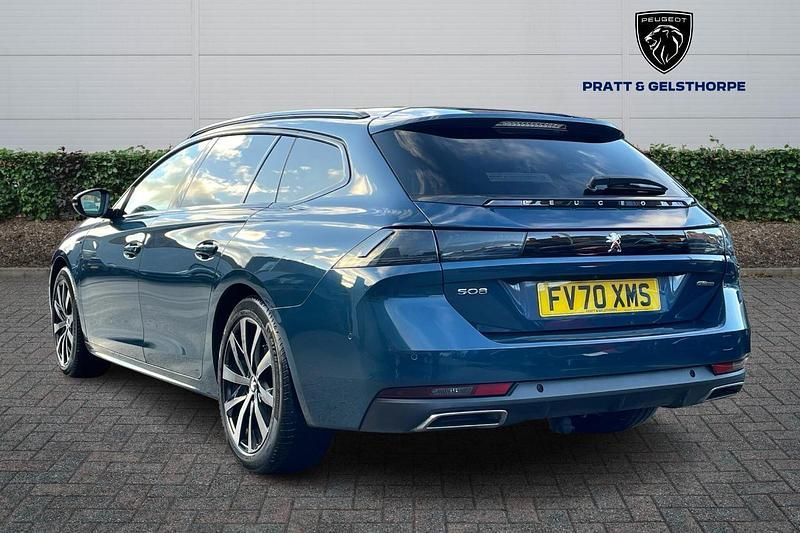Used Peugeot 508 SW GT-line 129 HP (94 kW) 2020 Blue Estate