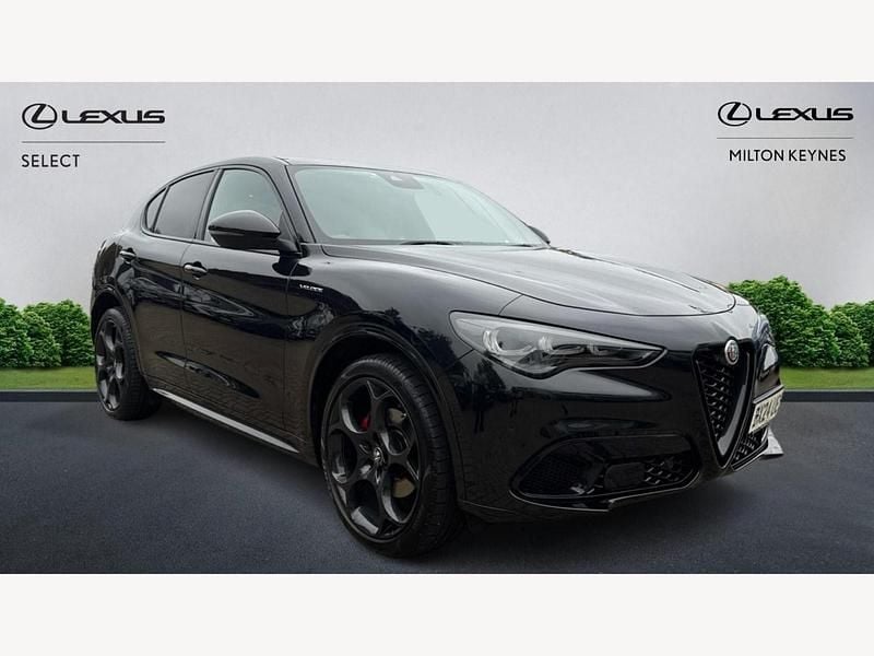Black Used 2024 Alfa Romeo Stelvio Veloce SUV | £30,818 (A bit pricey) - Image 1/3